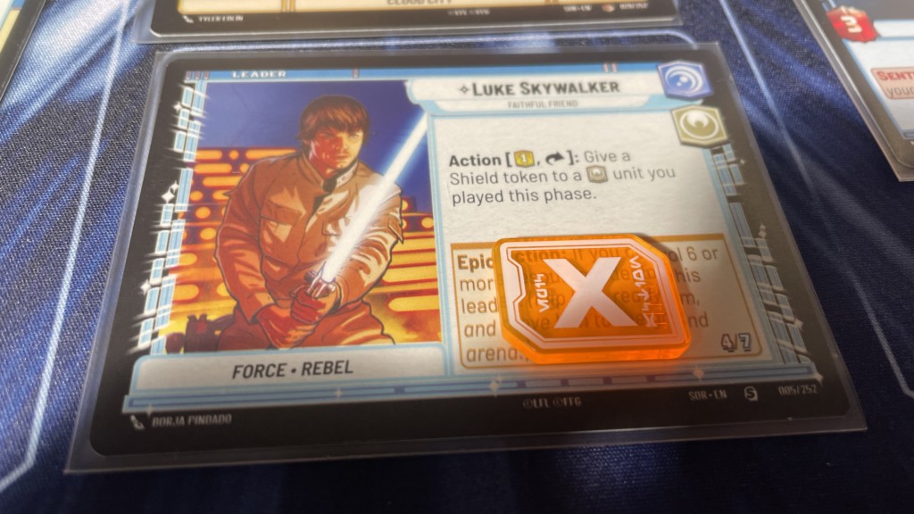 Star Wars Unlimited Luke Skywalker Card