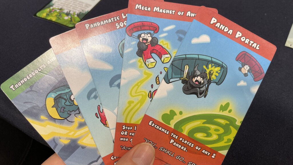 Parachute Panda Cards