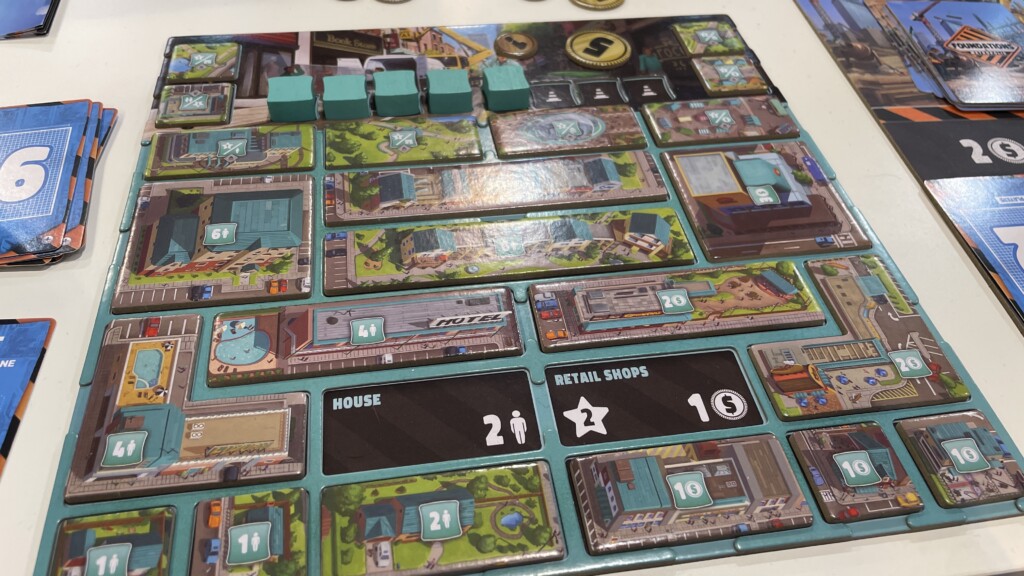 Foundations of Metropolis Player Board