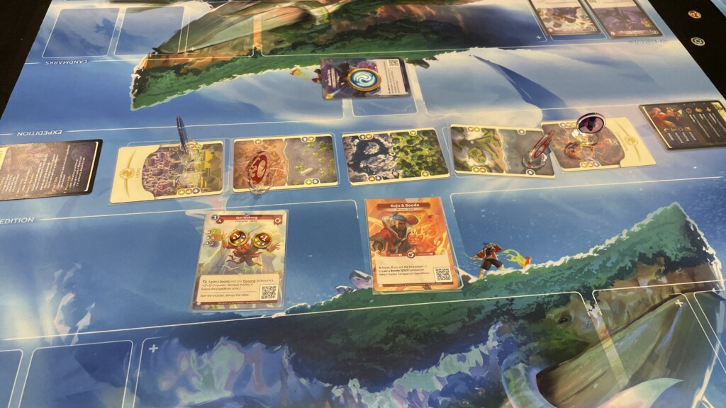 Altered TCG Game in Play